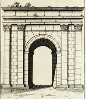 An illustration from Alexandri Donati e Societate Jesu, Roma vetus ac recens, utriusque aedificiis illustrata : in multis locis aucta, castigatior reddita, indice locupletissimo, & figuris aeneis illustrata (1695)