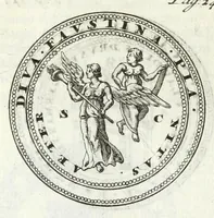 Picture 39 of 49 from Alexandri Donati e Societate Jesu, Roma vetus ac recens, utriusque aedificiis illustrata : in multis locis aucta, castigatior reddita, indice locupletissimo, & figuris aeneis illustrata (1695), leaf 418