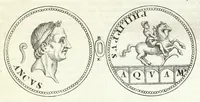 An illustration from Alexandri Donati e Societate Jesu, Roma vetus ac recens, utriusque aedificiis illustrata : in multis locis aucta, castigatior reddita, indice locupletissimo, & figuris aeneis illustrata (1695)