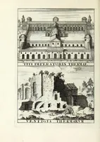 Picture 45 of 49 from Alexandri Donati e Societate Jesu, Roma vetus ac recens, utriusque aedificiis illustrata : in multis locis aucta, castigatior reddita, indice locupletissimo, & figuris aeneis illustrata (1695), leaf 454