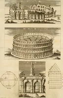 An illustration from Alexii Symmachi Mazochii In mvtilvm Campani amphitheatri titvlvm aliasque nonnullas Campanas inscriptiones commentarivs (1797)