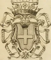 An illustration from Alexii Symmachi Mazochii In mvtilvm Campani amphitheatri titvlvm aliasque nonnullas Campanas inscriptiones commentarivs (1797)
