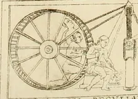 An illustration from Alexii Symmachi Mazochii In mvtilvm Campani amphitheatri titvlvm aliasque nonnullas Campanas inscriptiones commentarivs (1797)