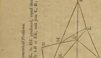 An illustration from A treatise of algebra: wherein the principles are demonstrated ... To which is added, the geometrical construction of a great number of linear and plane problems .. (1809)