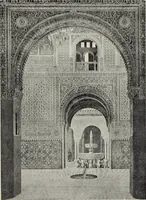 An illustration from The Alhambra, being a brief record of the Arabian conquest of the Peninsula (1907)