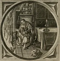 An illustration from Alle de wercken, so ouden als nieuwen (1658)