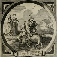 An illustration from Alle de wercken, so ouden als nieuwen (1658)