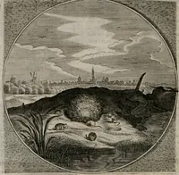 An illustration from Alle de wercken, so ouden als nieuwen (1658)