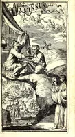 An illustration from Alle de werken van Lucianus den Samosatenser : nieuwlyks uit het Grieks vertaalt (1679)