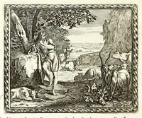 An illustration from Alle de werken van Publ. Ovidius Naso (1700)