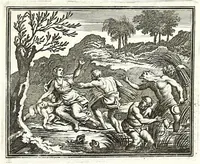 An illustration from Alle de werken van Publ. Ovidius Naso (1700)