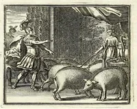 Picture 66 of 72 from Alle de werken van Publ. Ovidius Naso (1700), leaf 394