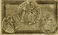 Picture 3 of 9 from Allgemeine Geschichte Würtenbergs und dessen angränzender Gebiethe und Gegenden, nach den merkwürdigsten Veränderungen in Staats-Kirchen und Burgerlichen Wesen : Alles mit nöthigen Documenten bewiesen und mit vielen Kupfern gezieret (1764), leaf 14