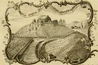 An illustration from Allgemeine Geschichte Würtenbergs und dessen angränzender Gebiethe und Gegenden, nach den merkwürdigsten Veränderungen in Staats-Kirchen und Burgerlichen Wesen : Alles mit nöthigen Documenten bewiesen und mit vielen Kupfern gezieret (1764)