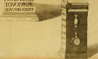 An illustration from Allgemeine Geschichte Würtenbergs und dessen angränzender Gebiethe und Gegenden, nach den merkwürdigsten Veränderungen in Staats-Kirchen und Burgerlichen Wesen : Alles mit nöthigen Documenten bewiesen und mit vielen Kupfern gezieret (1764)