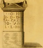 An illustration from Allgemeine Geschichte Würtenbergs und dessen angränzender Gebiethe und Gegenden, nach den merkwürdigsten Veränderungen in Staats-Kirchen und Burgerlichen Wesen : Alles mit nöthigen Documenten bewiesen und mit vielen Kupfern gezieret (1764)