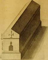 An illustration from Allgemeine Geschichte Würtenbergs und dessen angränzender Gebiethe und Gegenden, nach den merkwürdigsten Veränderungen in Staats-Kirchen und Burgerlichen Wesen : Alles mit nöthigen Documenten bewiesen und mit vielen Kupfern gezieret (1764)