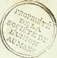 An illustration from Almanach national (1679)