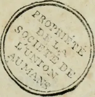 An illustration from Almanach national (1679)