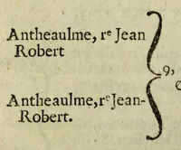 An illustration from Almanach royal (1700)