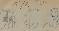 An illustration from Alphabets (1860)