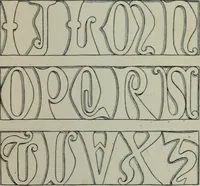 An illustration from Alphabets old and new, for the use of craftsmen : with an introductory essay on Art in the alphabet (1898)