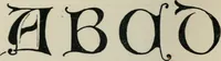 Picture 33 of 165 from Alphabets old and new, for the use of craftsmen : with an introductory essay on Art in the alphabet (1898), leaf 103