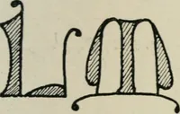 An illustration from Alphabets old and new, for the use of craftsmen : with an introductory essay on Art in the alphabet (1898)