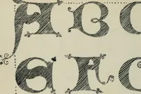 An illustration from Alphabets old and new, for the use of craftsmen : with an introductory essay on Art in the alphabet (1898)