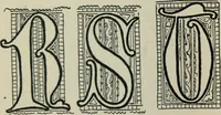 An illustration from Alphabets old and new, for the use of craftsmen : with an introductory essay on Art in the alphabet (1898)
