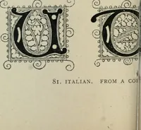Picture 57 of 165 from Alphabets old and new, for the use of craftsmen : with an introductory essay on Art in the alphabet (1898), leaf 115