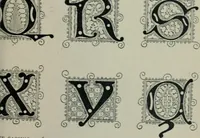 An illustration from Alphabets old and new, for the use of craftsmen : with an introductory essay on Art in the alphabet (1898)
