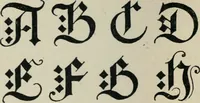 An illustration from Alphabets old and new, for the use of craftsmen : with an introductory essay on Art in the alphabet (1898)