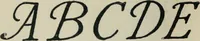 An illustration from Alphabets old and new, for the use of craftsmen : with an introductory essay on Art in the alphabet (1898)