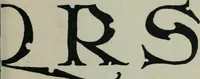 An illustration from Alphabets old and new, for the use of craftsmen : with an introductory essay on Art in the alphabet (1898)
