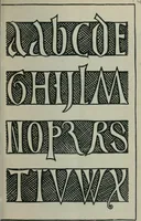 An illustration from Alphabets old and new, for the use of craftsmen : with an introductory essay on Art in the alphabet (1898)