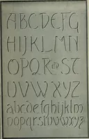 An illustration from Alphabets old and new, for the use of craftsmen : with an introductory essay on Art in the alphabet (1898)