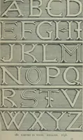 Picture 148 of 165 from Alphabets old and new, for the use of craftsmen : with an introductory essay on Art in the alphabet (1898), leaf 222