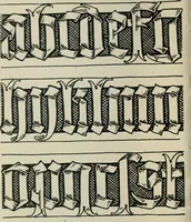 An illustration from Alphabets old and new, for the use of craftsmen : with an introductory essay on Art in the alphabet (1898)
