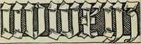An illustration from Alphabets old and new, for the use of craftsmen : with an introductory essay on Art in the alphabet (1898)