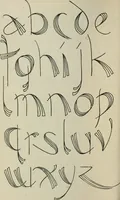 An illustration from Alphabets old and new, for the use of craftsmen : with an introductory essay on Art in the alphabet (1898)