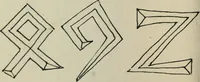 An illustration from Alphabets old and new, for the use of craftsmen : with an introductory essay on Art in the alphabet (1898)