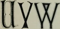 An illustration from Alphabets old and new, for the use of craftsmen : with an introductory essay on Art in the alphabet (1898)