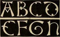 An illustration from Alphabets old and new, for the use of craftsmen (1910)