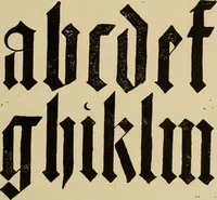 An illustration from Alphabets old and new, for the use of craftsmen (1910)