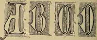 Picture 102 of 299 from Alphabets old and new, for the use of craftsmen (1910), leaf 133