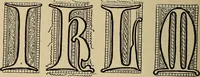Picture 103 of 299 from Alphabets old and new, for the use of craftsmen (1910), leaf 133