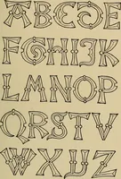 Picture 140 of 299 from Alphabets old and new, for the use of craftsmen (1910), leaf 150