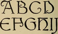 An illustration from Alphabets old and new, for the use of craftsmen (1910)