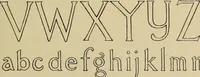 An illustration from Alphabets old and new, for the use of craftsmen (1910)